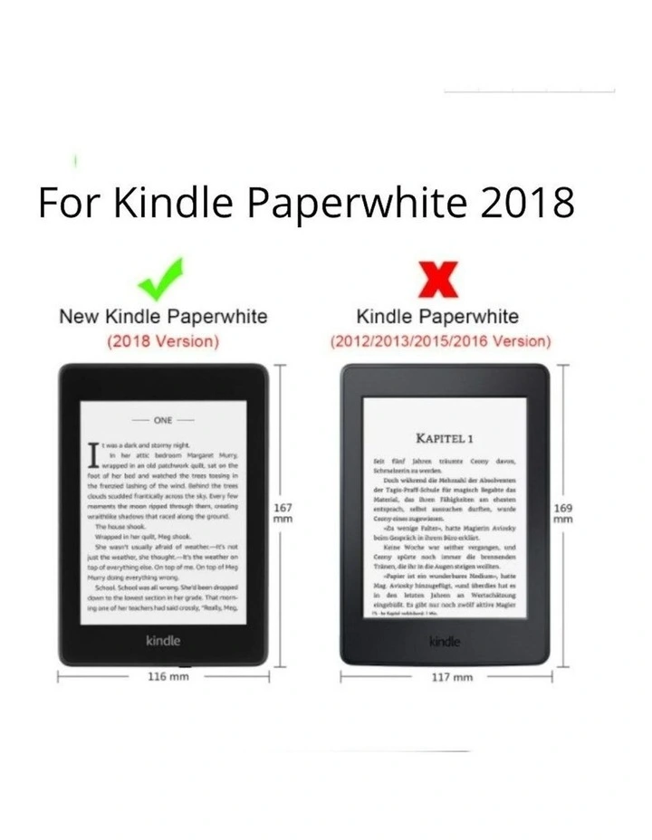 Kindle Paperwhite 6.8 Slimfit Cover in Black image 6