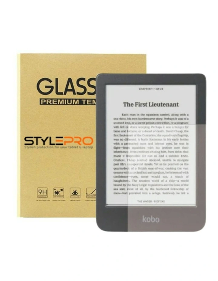 Combo Kobo Clara Slim-Fit Case With Screen Protector in Grey image 2