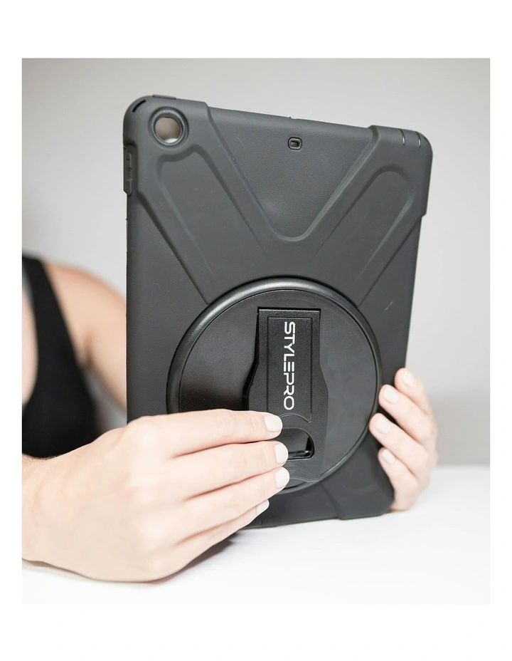 Ipad 10th And 11th Generation Case With Screen Protector in Black image 3