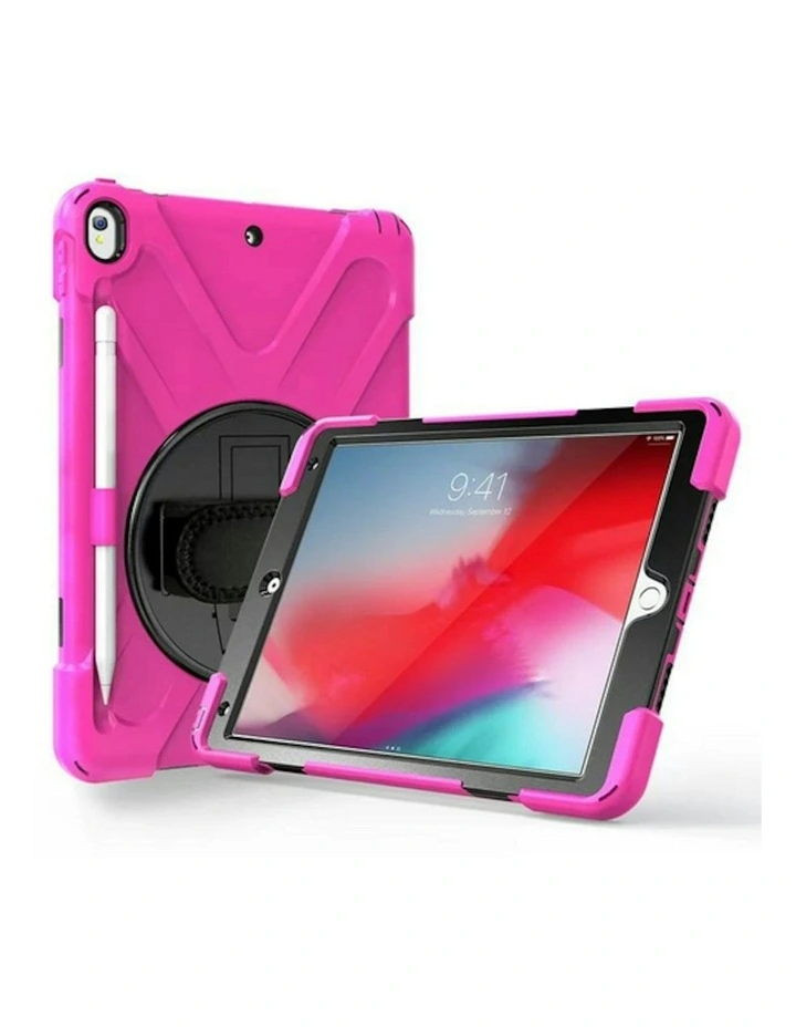 Ipad 10th And 11th Generation Case With Screen Protector in Pink image 3