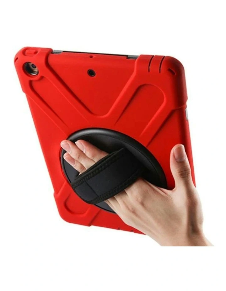 Ipad 10th And 11th Generation Case With Screen Protector in Red image 5