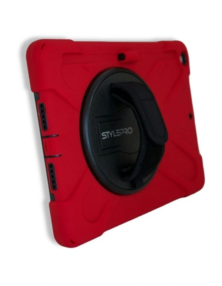 Ipad 10th And 11th Generation Case With Screen Protector in Red image 6