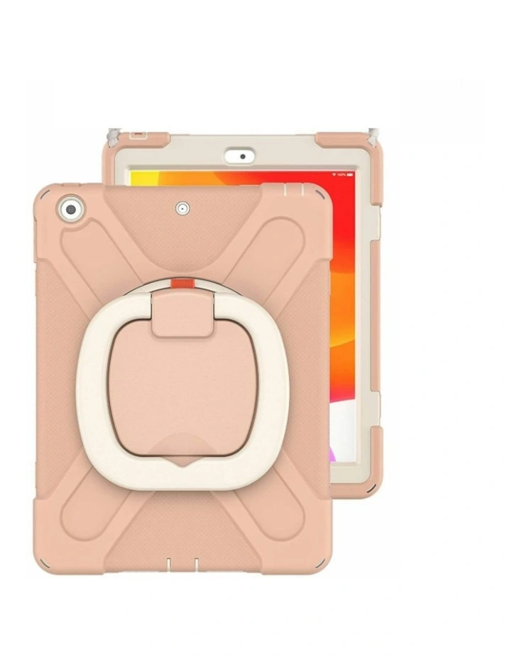 Ipad 10th And 11th Generation Case With Screen Protector in Rose image 1