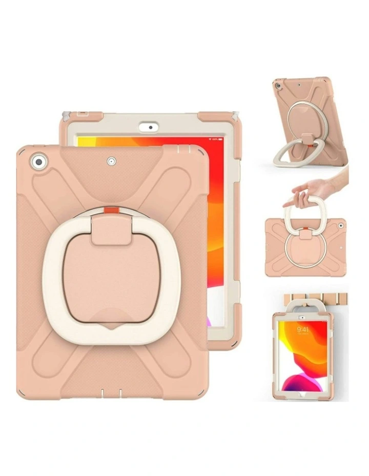 Ipad 10th And 11th Generation Case With Screen Protector in Rose image 2