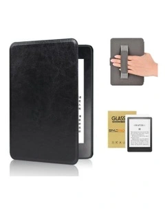 Kindle Paperwhite 7 And Colorsoft Case With Screen Protector in Black