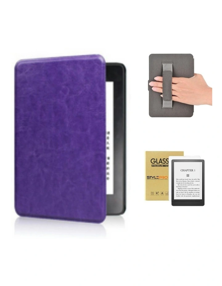 Kindle Paperwhite 7 And Colorsoft 7 Case With Screen Protector in Purple image 1