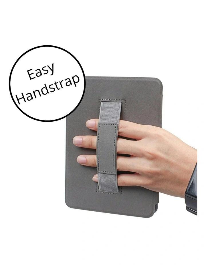 Kindle Combo Paperwhite 6.8 Case With Hand Strap And Screen Protector In Red image 2