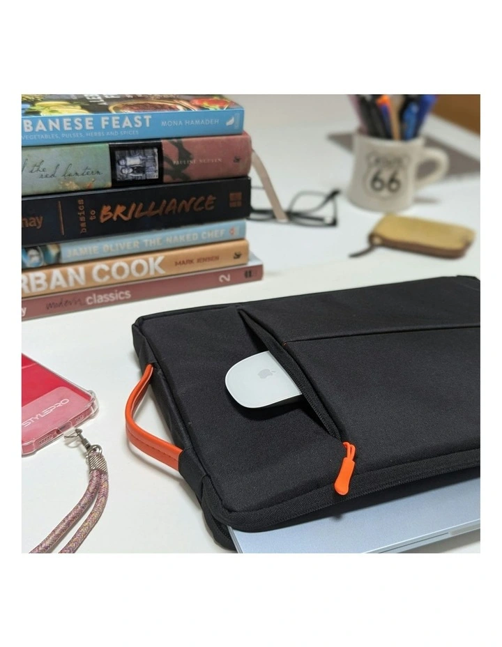 Portable Sleeve For Laptop and Macbook in Black image 3