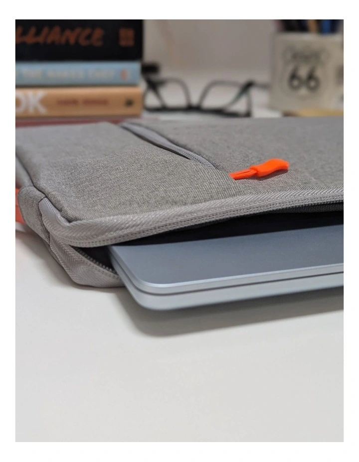 Portable Sleeve For Laptop and Macbook in Grey image 2