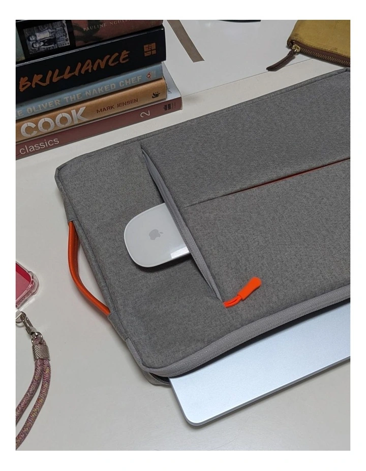Portable Sleeve For Laptop and Macbook in Grey image 3