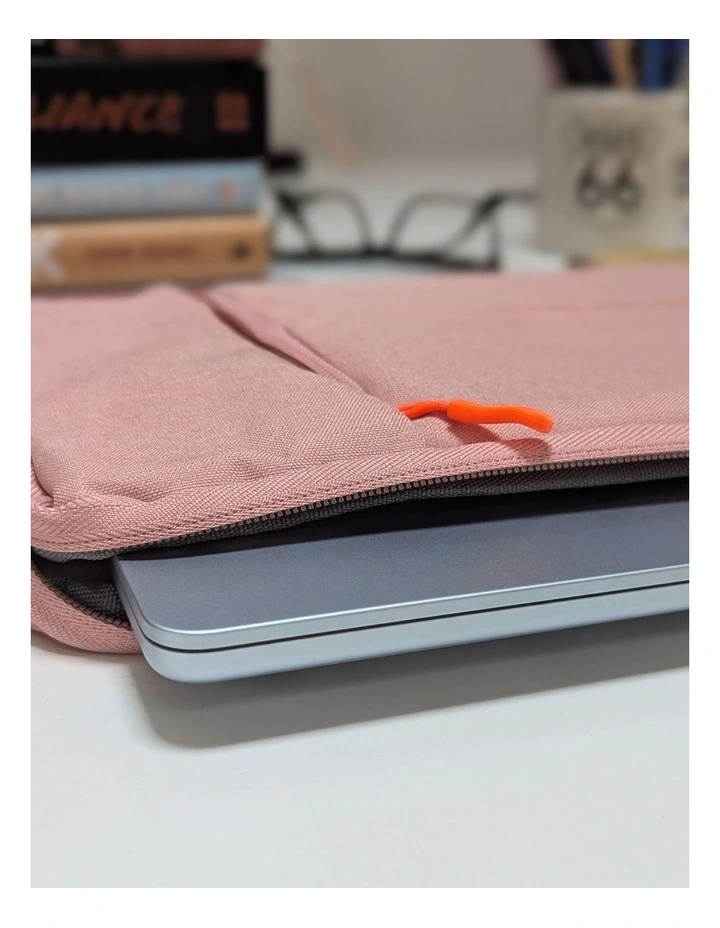 Portable Sleeve For Laptop & Macbook in Pink image 2