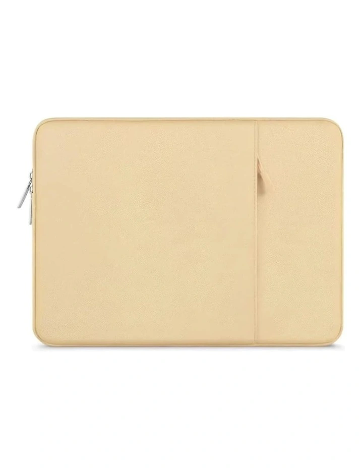 Laptop and Macbook Sleeve in Beige image 1