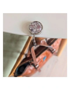 Handbag Holder in Silver