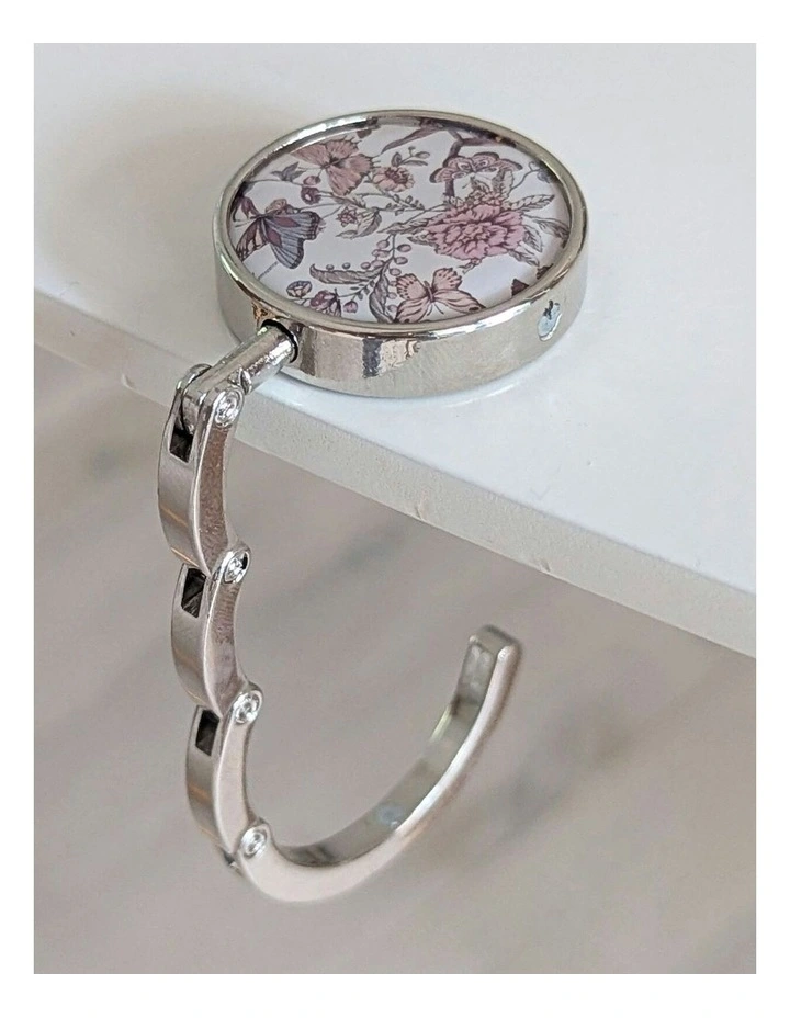 Handbag Holder in Silver image 2