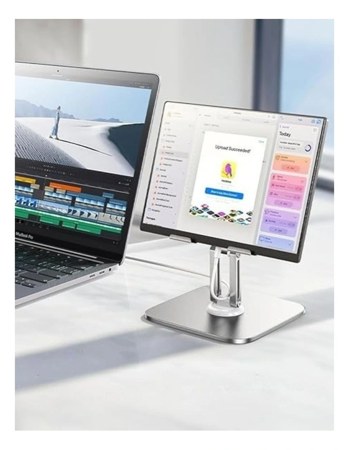 StylePro 360 Rotatable Tablet Stand, iPad & Tablets up to 13, Silver image 2