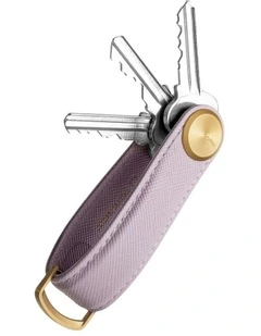 Saffiano Leather Key Organiser Pro in Lilac