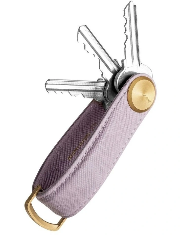 Saffiano Leather Key Organiser Pro in Lilac image 1