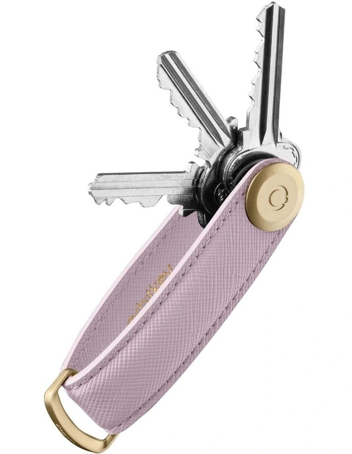 Saffiano Leather Key Organiser Pro in Lilac image 2