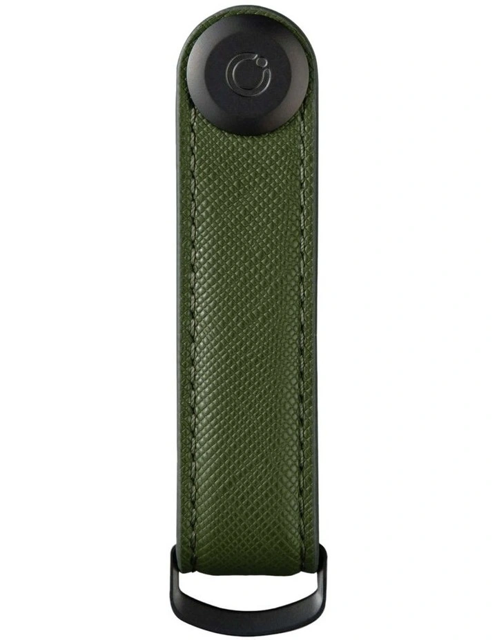 Saffiano Leather Key Organiser Pro in Olive image 3