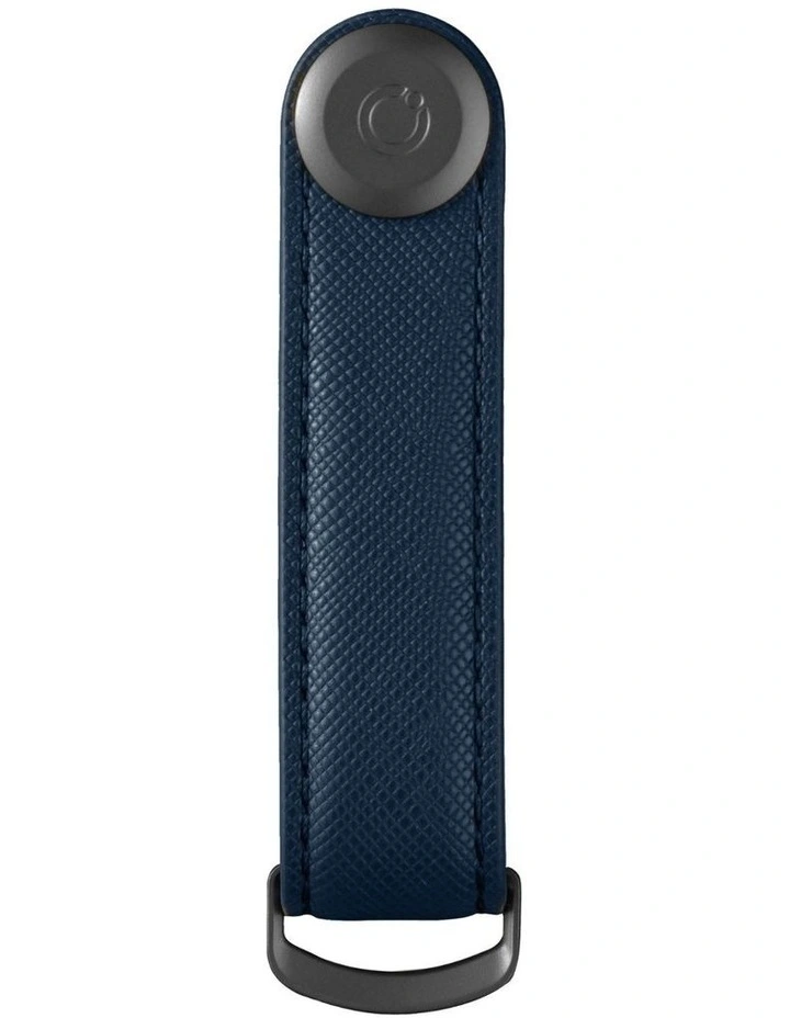 Pro Saffiano Leather Key Organiser in Navy image 2