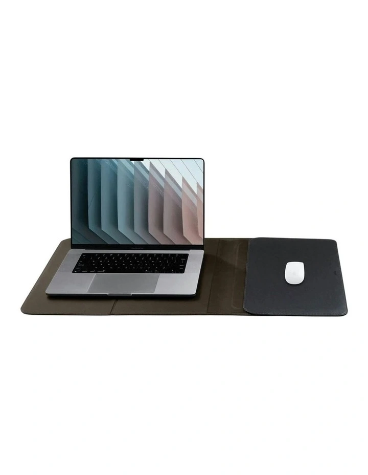 Hybrid Laptop Sleeve Black 16" in Black image 1