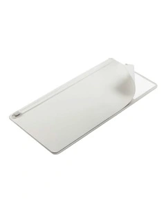 Desk Mat Large in Silver