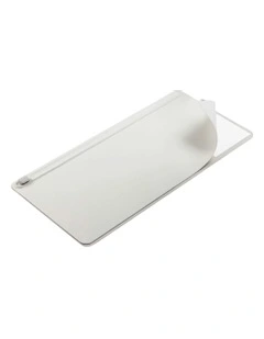 Desk Mat Large in Silver