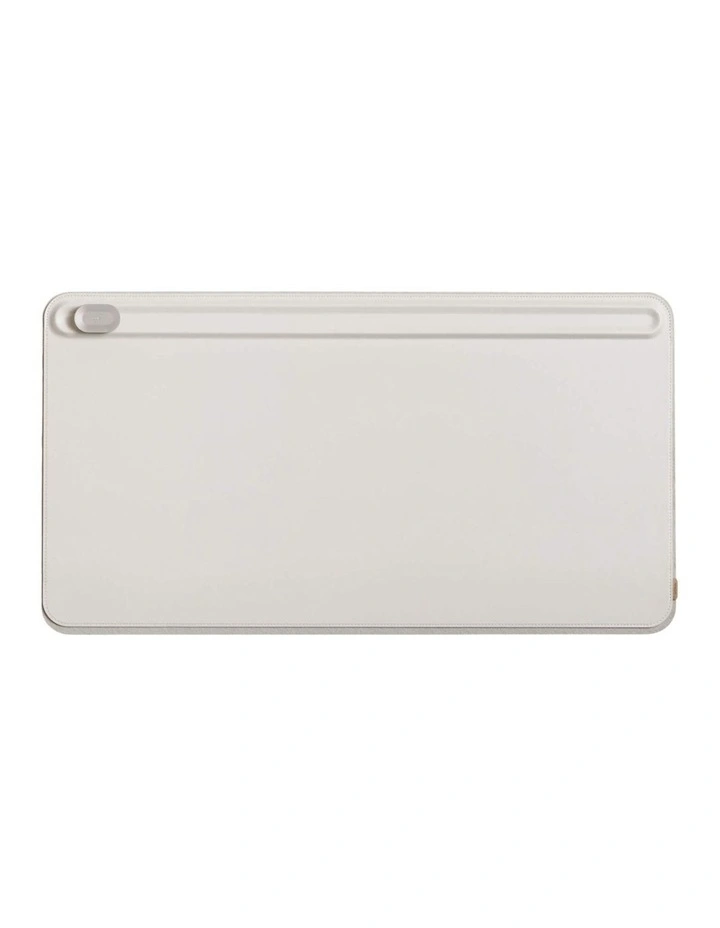 Desk Mat Large in Silver image 3