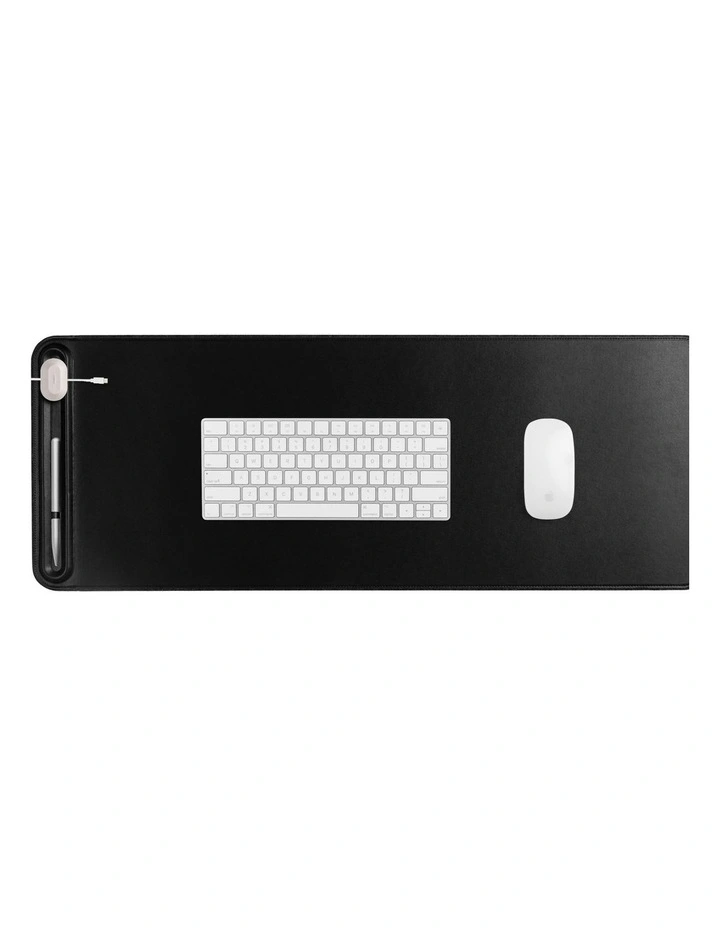 Slim Desk Mat in Black image 2