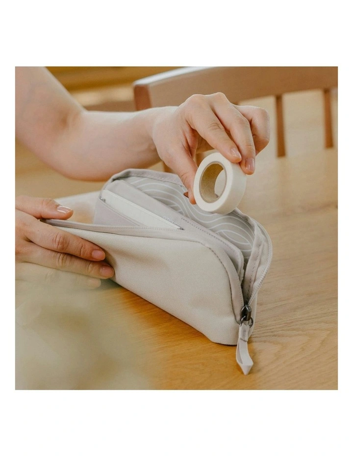 Kon Mari Pencil Case in Beige image 4