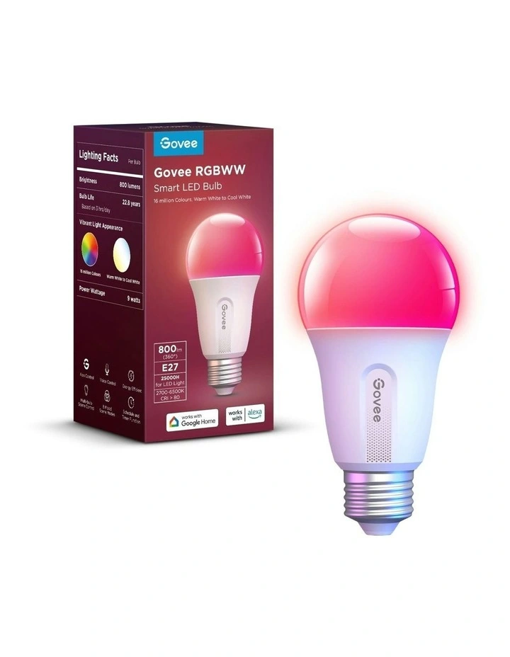 Wi-Fi And Bluetooth Smart Light Bulb - E27 image 1