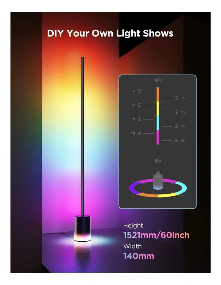 RGBICWW Corner Floor Lamp 2 (Matter Compatible) image 4