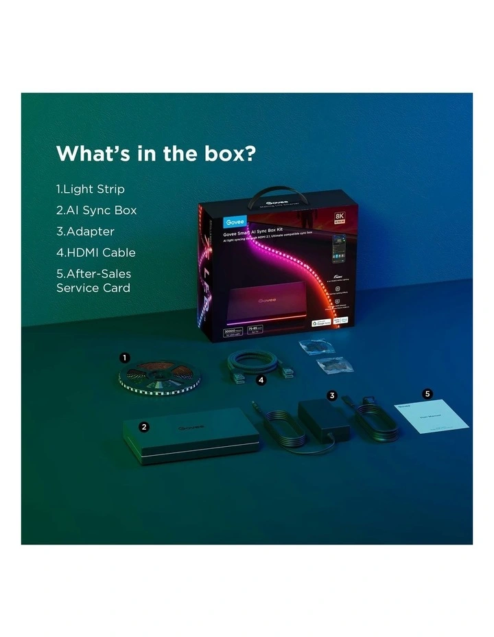 Smart AI TV Sync Box Kit 75-85inches image 2