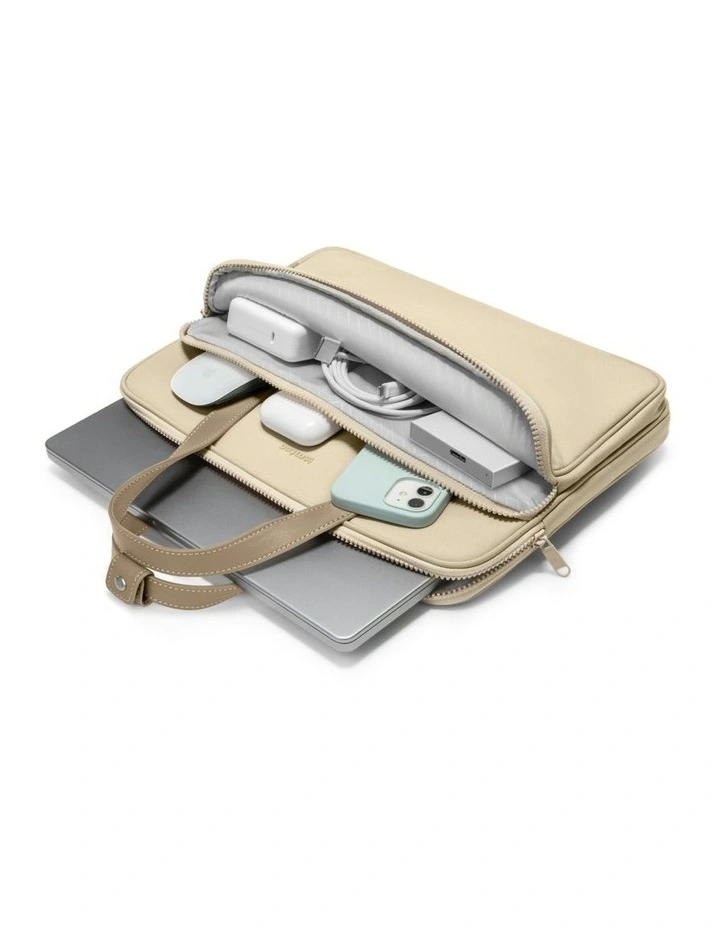 Versatile A12 Laptop Shoulder Bag 13.5inch in Khaki image 3