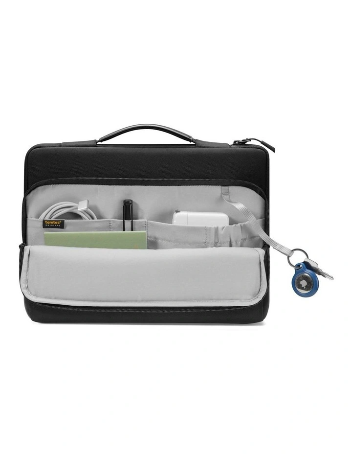 Defender A14 Premium Laptop Briefcase 14-inch in Black image 3