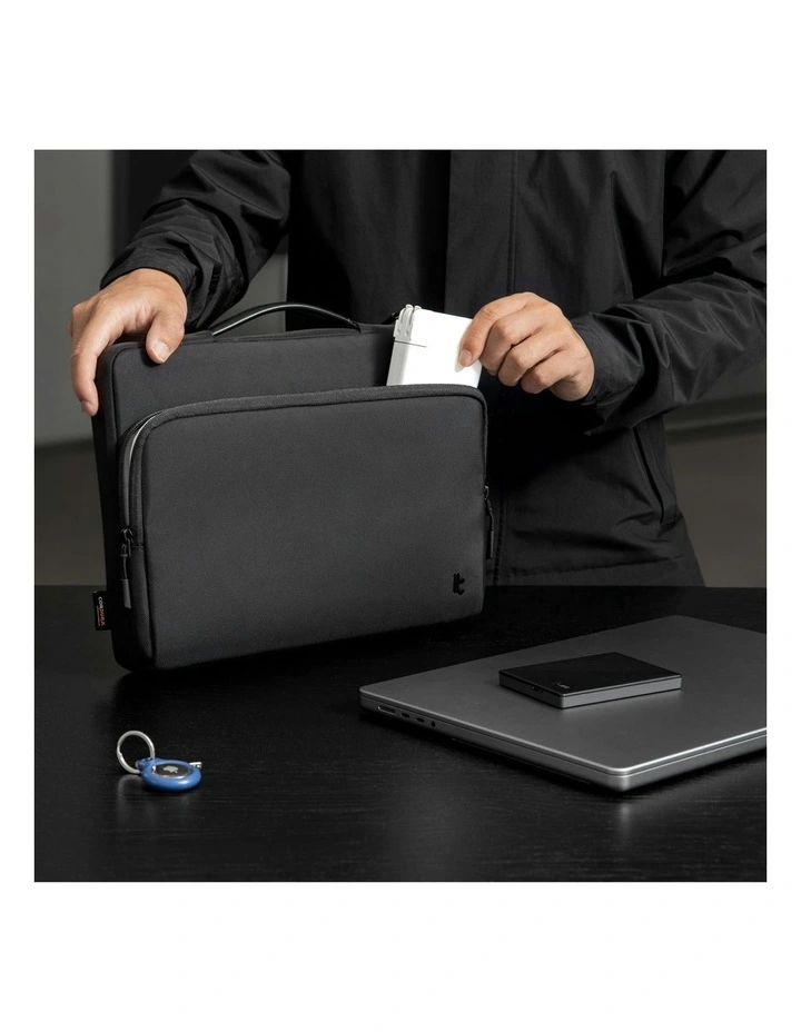Defender A14 Premium Laptop Briefcase 14-inch in Black image 4