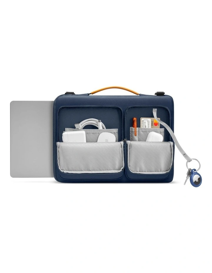 Defender-A42 Laptop Shoulder Bag 16 inch in Navy Blue image 3