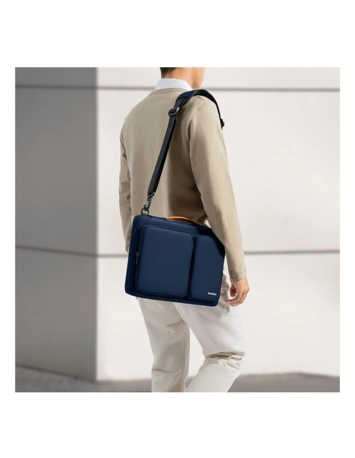 Defender-A42 Laptop Shoulder Bag 16 inch in Navy Blue image 5