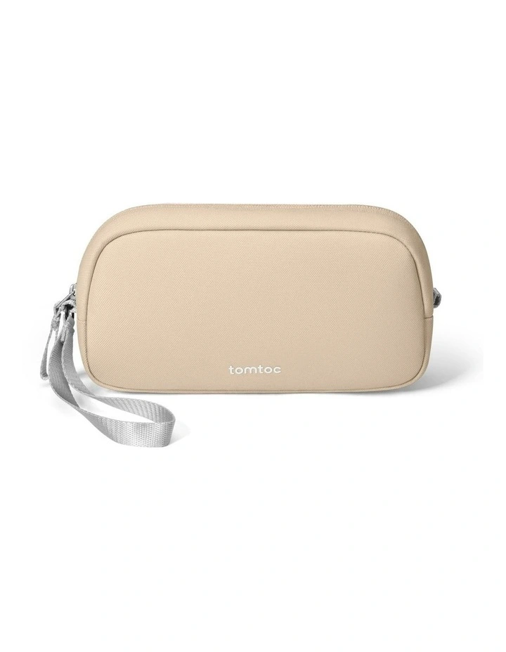Light Electronic Accessory Pouch 1L in Sand image 1
