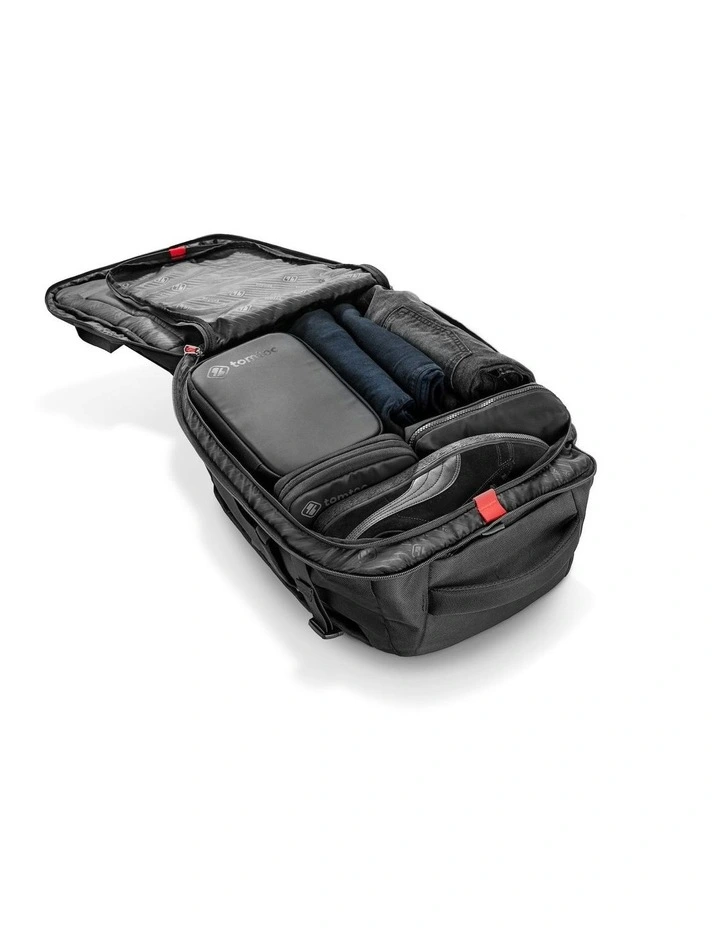 Navigator-T66 Travel Laptop Backpack in Black image 3