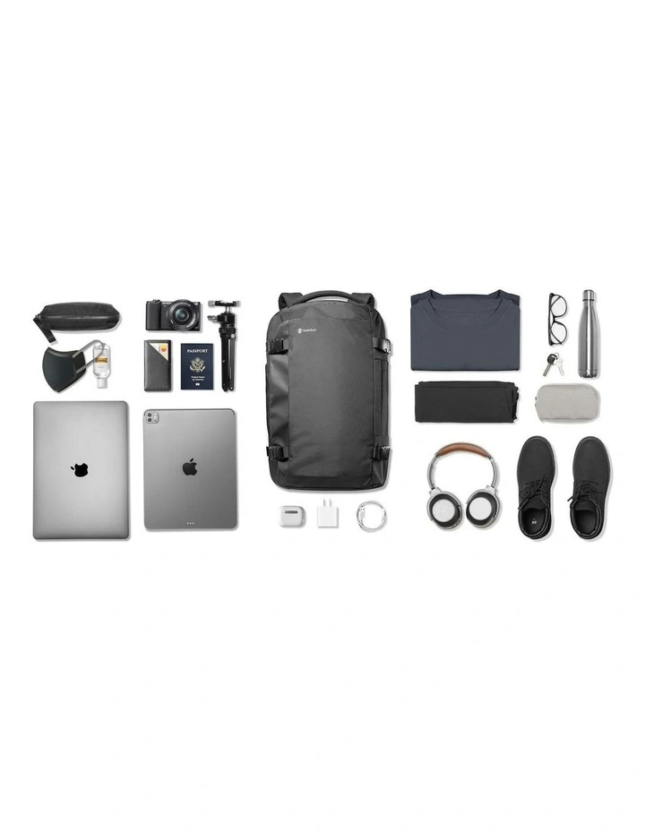 Navigator-T66 Travel Laptop Backpack in Black image 6