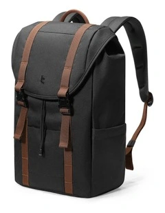 VintPack Laptop Backpack 15.6 Inch in Black