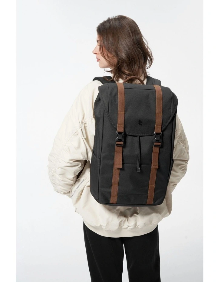 VintPack Laptop Backpack 15.6 Inch in Black image 5