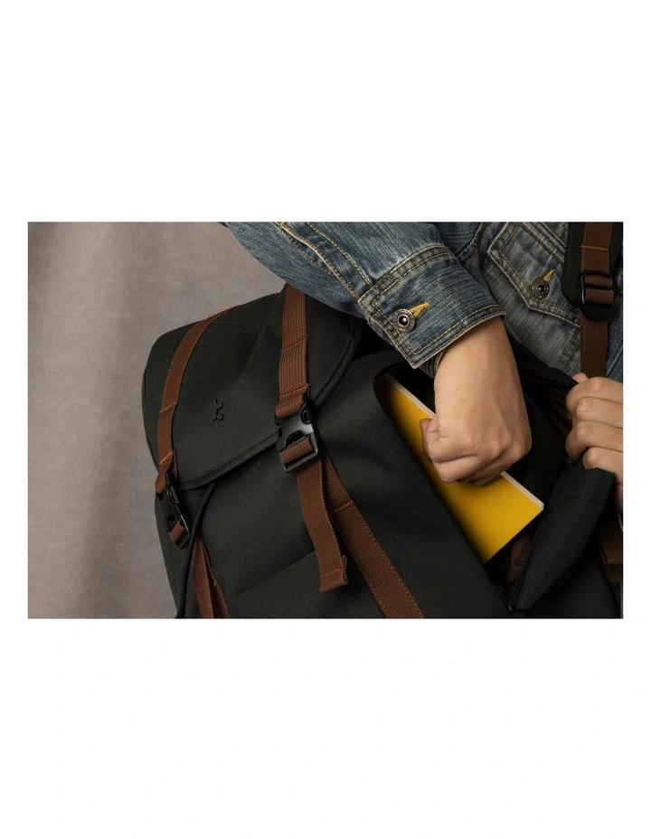 VintPack Laptop Backpack 15.6 Inch in Black image 6
