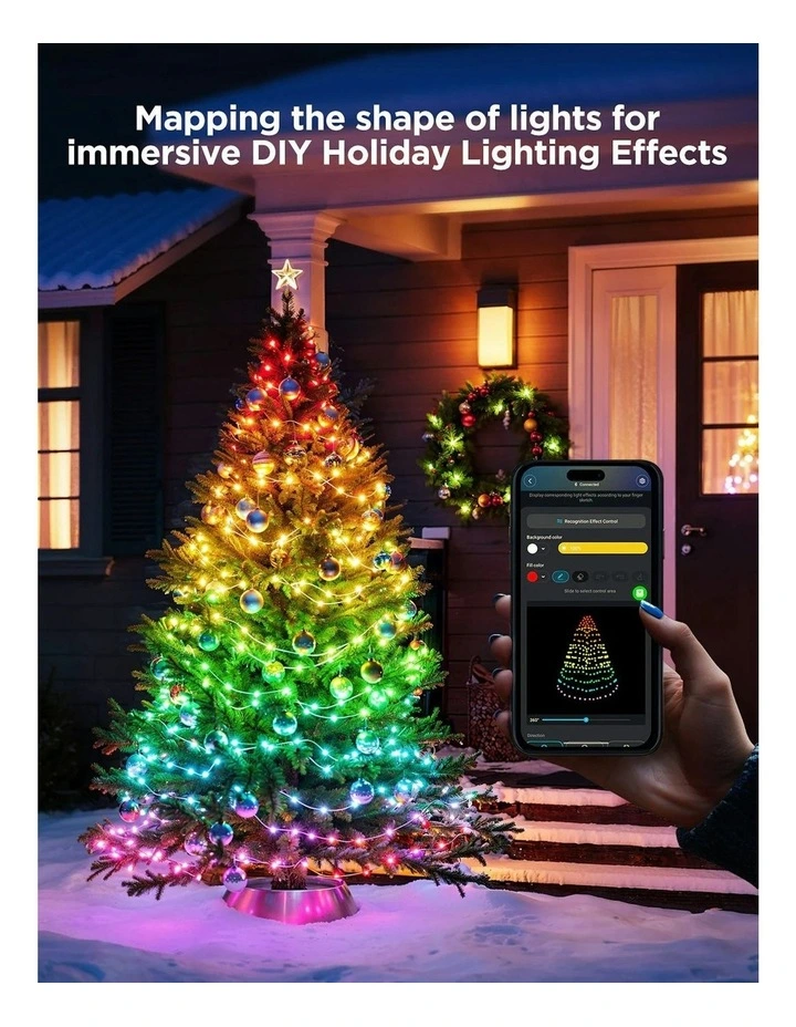 Christmas String Lights 2S 20m in Multi image 4