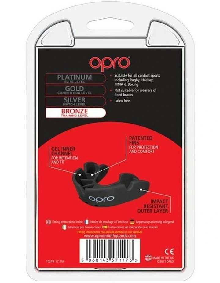 Bronze Gen 4 Youth Mouthguard in Black image 3