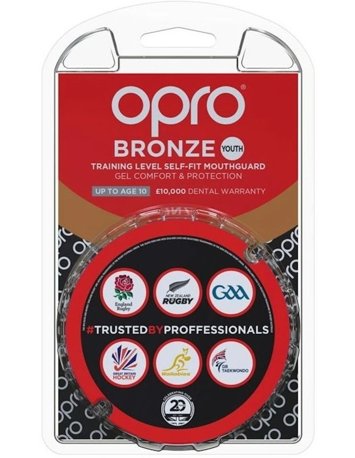 Bronze Gen 4 Youth Mouthguard in Black image 4