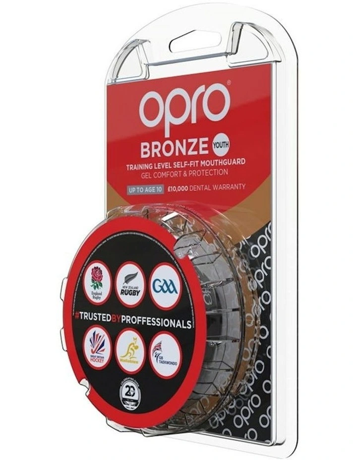 Bronze Gen 4 Youth Mouthguard in Black image 5