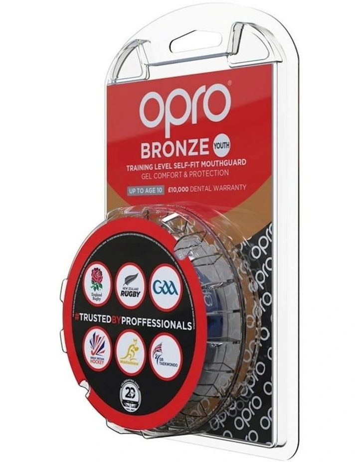 Bronze Gen 4 Youth Mouthguard in Blue image 4