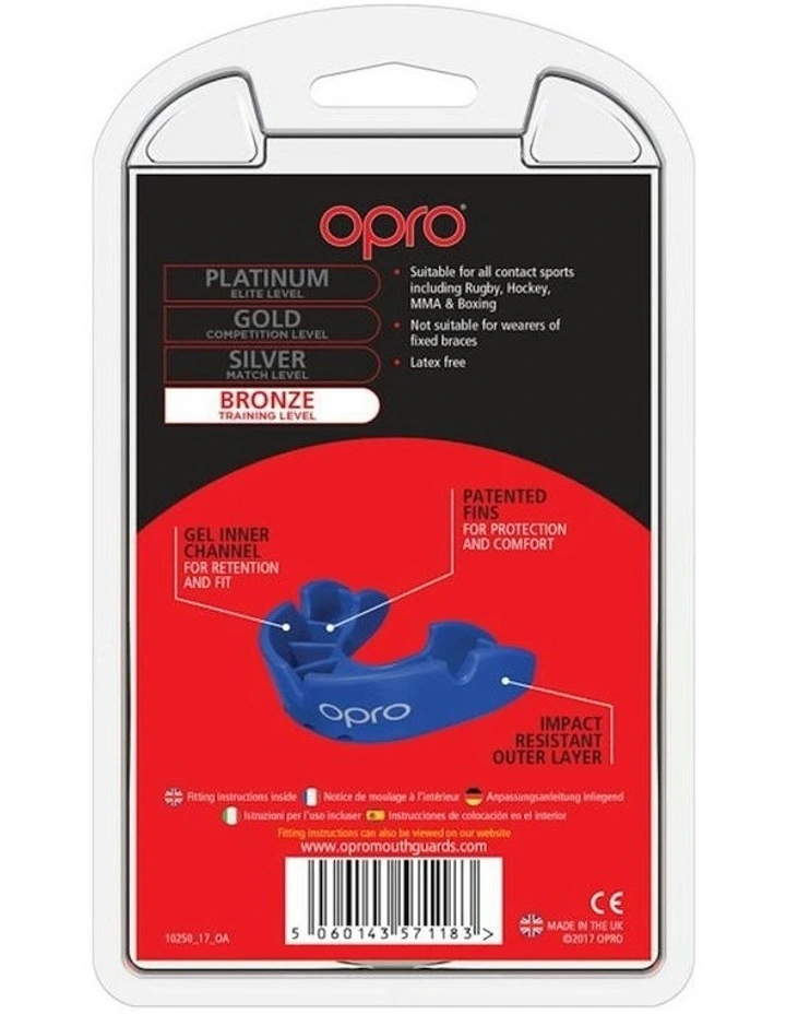 Bronze Gen 4 Youth Mouthguard in Blue image 5